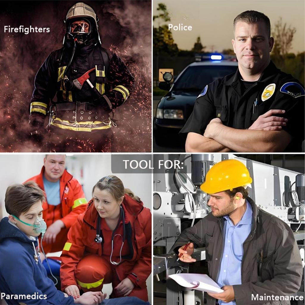 2 stk Rustfritt Stål Låseopplåsningshåndtak Kompakt Dørsprekklåsåpner Bærbar Brekkstang Håndverktøy Brannslokkingsverktøy