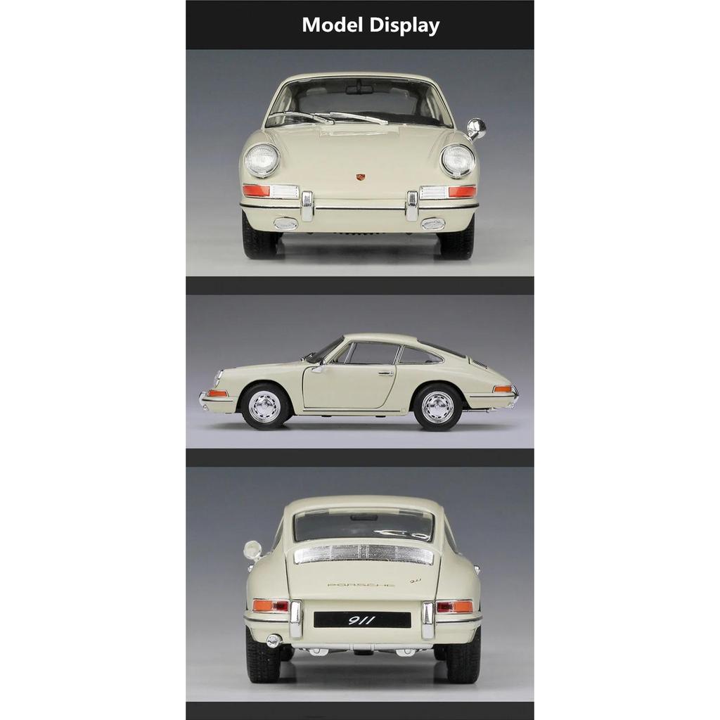 WELLY 1/24 1964 Porsche 911 Κράμα Κλασικό Σπορ Αυτοκίνητο Μοντέλο Μεταλλικά Οχήματα Μοντέλο Αυτοκινήτου Προσομοίωση Συλλογή Παιχνίδι Δώρο για Παιδιά