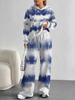 Vertigo European And American Autumn And Winter Casual Long-Sleeved Suit Women'S Hooded Sweater Trousers Two-Piece Set