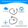 JDMON 2PCS O2 Oxygen Sensor Upstream & Downstream Replacement for Nissan Altima 2.5L 2008-2013, Infiniti FX35 3.5L 2009-2011 Compatible with