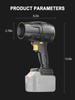 Turbo jet fan 220000RPM Electric Blower Turbo Jet Fan Violent Blower Car Dryer Handheld Dust Blowing Tool for Makita Battery