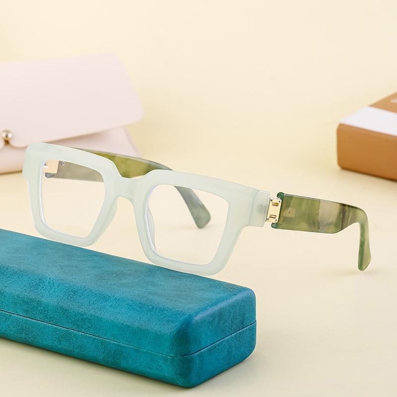 Square Frame Glasses Frame Men Can Be Equipped With Myopia Glasses Large Frame Glasses Frame Women'S Tide Optical Frame