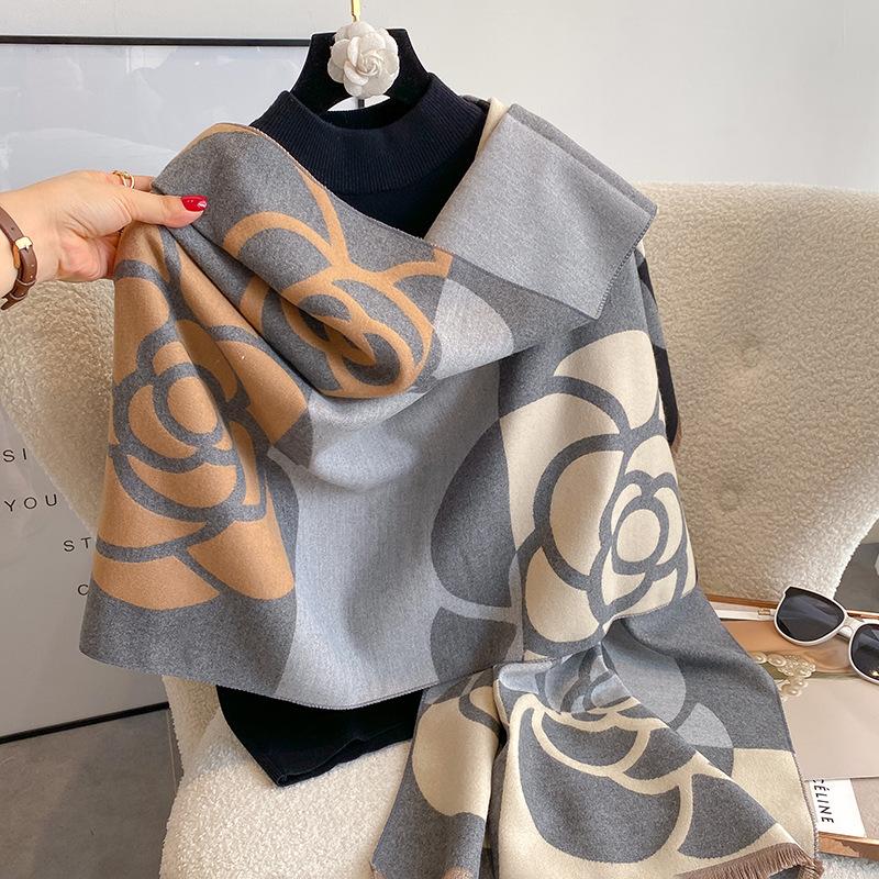 Luxury Cashmere Scarf For Women Thick Warm Winter Blanket Brand Female Luxury Quality Shawl Wrap Bufanda Poncho Echarpe Pashmina