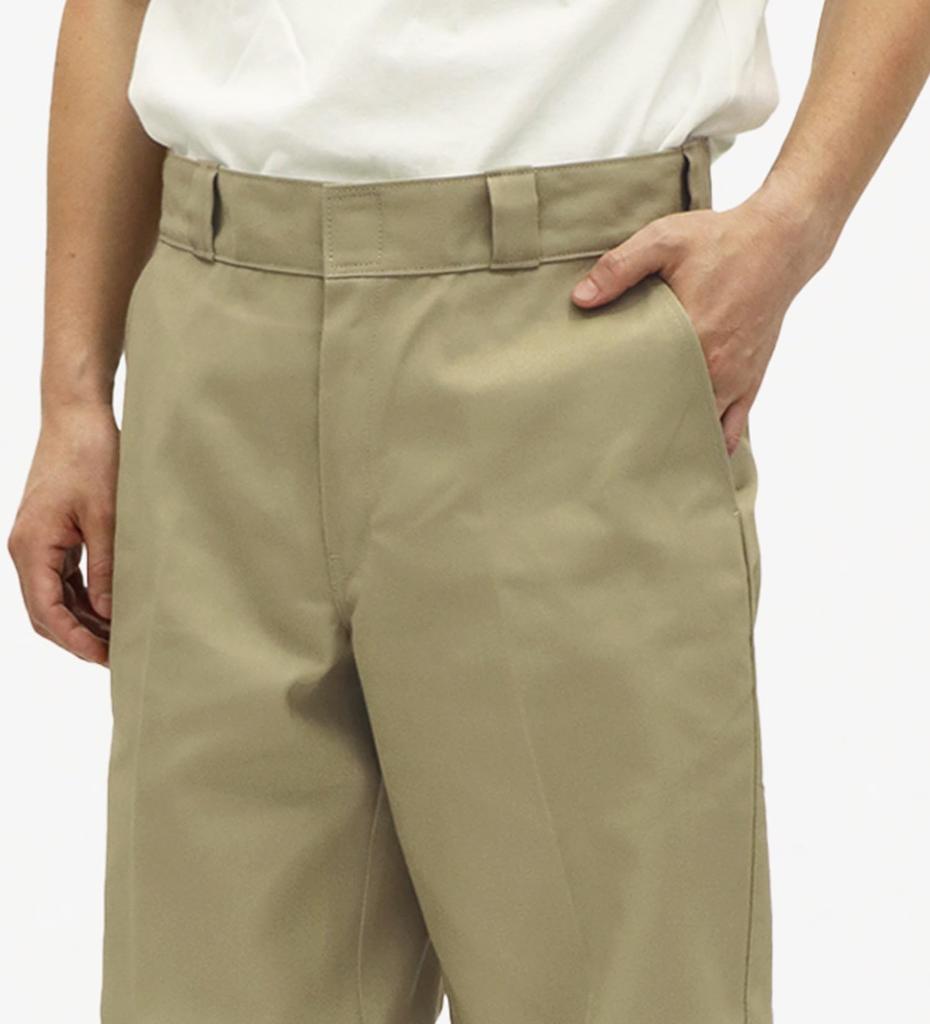 Dickies Work Pants 877 Loose Fit Wide TC Twill Chino L30 W28 Charcoal Gray