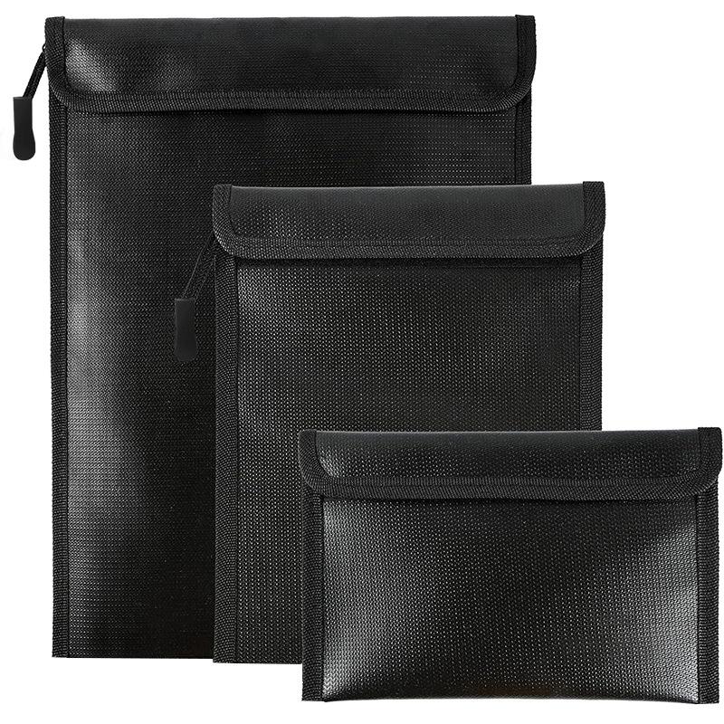 Fireproof Waterproof Faraday Bag Anti-Hacking Signal Blocker For Phones Key Fobs Notebooks Storage Pouch For Digital Security