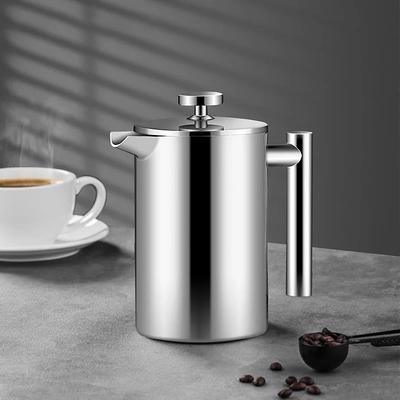 Coffee Pots French Press Coffee Maker Stainless Steel Double Walled Insulated 350ml/800ml/1000ml Coffee Maker Pot Coffeeware