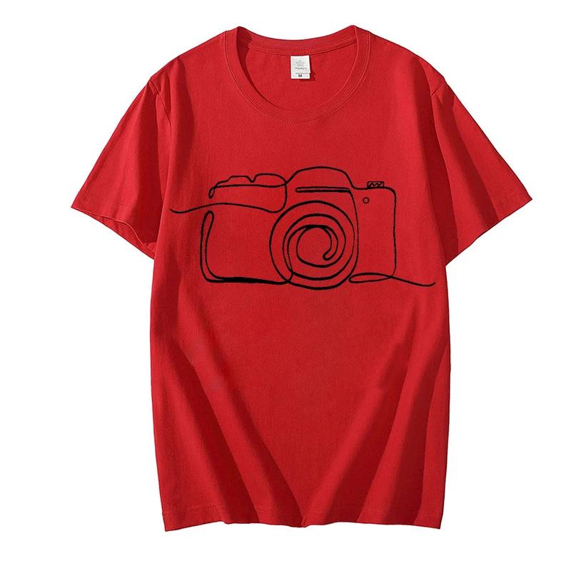 Tricouri Grafice pentru Fotografi Topuri Haine Iubitor de Aparate Foto Tricou Homme Fotografie Tricou pentru Bărbați Mânecă Scurtă Haine pentru Bărbați