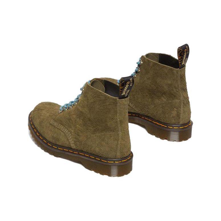 Dr. Martens Suede Comfortable Versatile Ankle Boots Unisex ankle boots Green 30946352