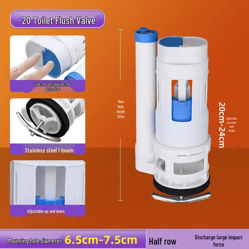 Youshu Toilet Inlet & Flush Valve Kit