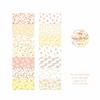 Floral Collection Series Decor Label Stickers Colored Adhesive Paper Tape New Washi Tape  Journal