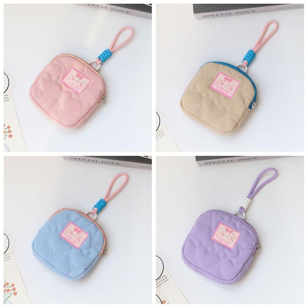 Small Wallet Fresh Rabbit  Coin Purse Love Cosmetic Bag Sweet Small Wrist Bag  Decoration