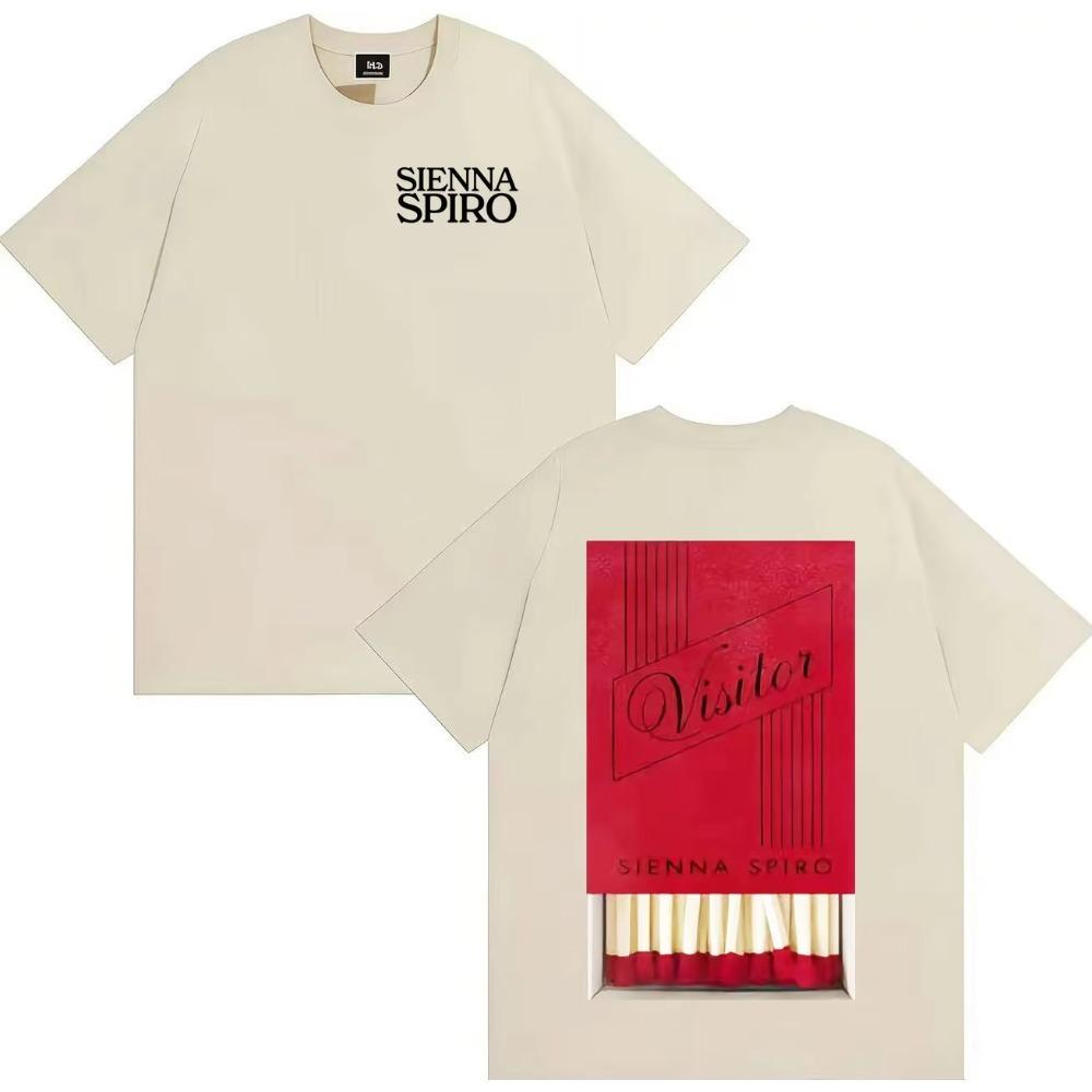 Singer Sienna Spiro Trendy Aesthetic Oversized T Shirt Mens Womens Cotton Comfort Short Sleeves Tshrits