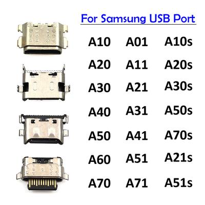 2PCS New USB Charging  Jack Port Connector Dock For Samsung A01 A10 A11 A21 A21S A31 A71 A10S A20S A30 A30S A50S A51S A32