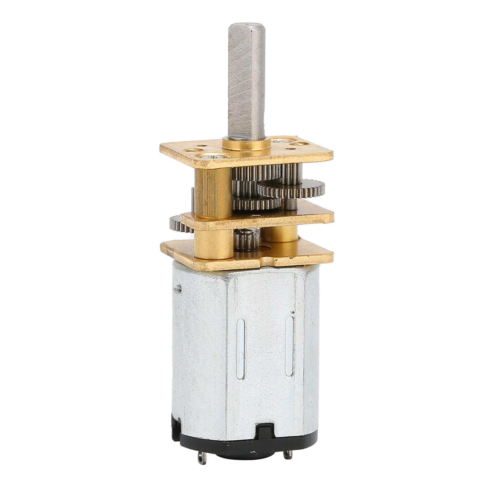 

12FN20 DC6V 200RPM 1:2-ступінчастий редукторний двигун з нержавіючої сталі, мініатюрний двигун постійного струму