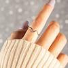 Simple Geometric Line Ring For Women, Minimalist Classic Daily Jewelry, Fashionable And Elegant Temperament Ring
