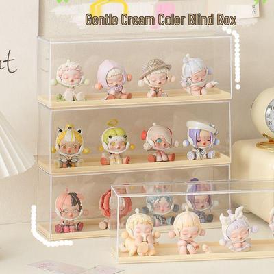 Vitrine de Acrílico para Figuras - Caixa de Armazenamento Transparente à Prova de Pó para Pop Mart e Decoração de Casa