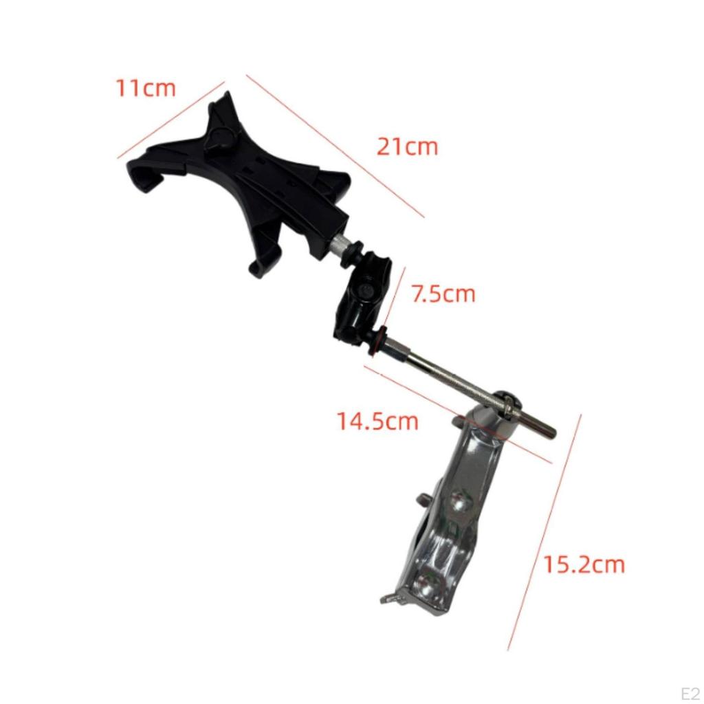 Drum Kit Mounting Accessory Metal Hardware Interchangeable Mount Threaded Connection Musical