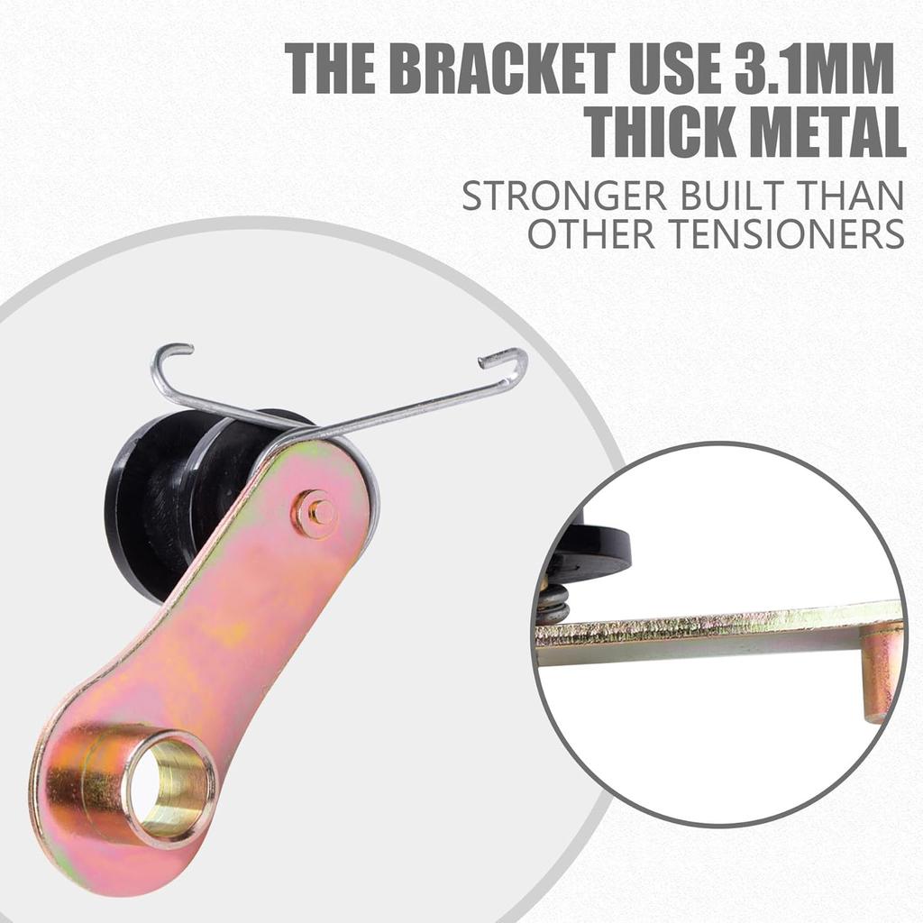 Heavy Duty Chain Roller Tensioner W/Spring 110Cc 125Cc 140Cc Dirt Pit Pro Dirt Bike 4 Wheeler Black