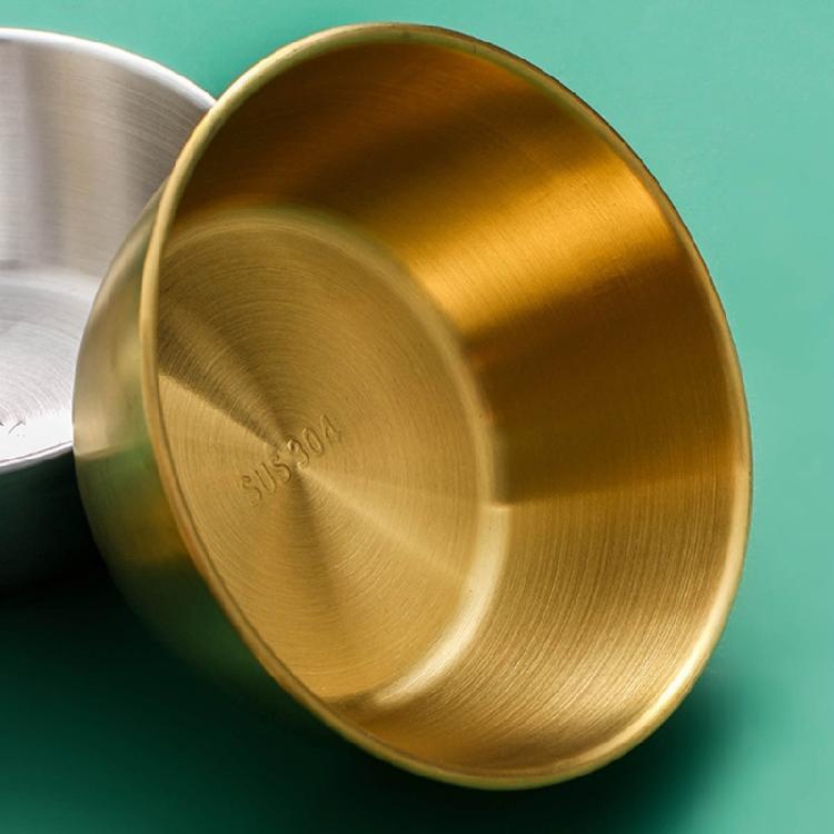 Metal Salad Bowls Restaurant Seasoning Bowl Food Container Noodles Bowl Condiment Container for Camping, Hiking, Picnic