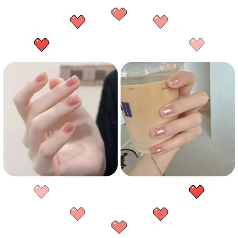2026 New Year Red Super Sparkle Waterproof Nail Polish with Crushed Diamonds - Luxurious Whitening Formula