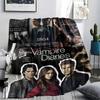 1PC The Vampire Patterned Flannel Blanket Suitable For All Seasons for Home Decor Warmth and Comfort Gifts Holiday Present