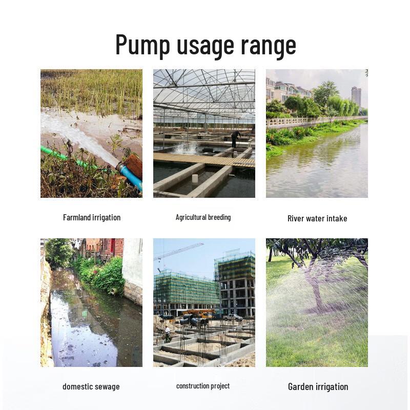 Single-Phase WQD15-15-1.5 Submersible Sewage Pump