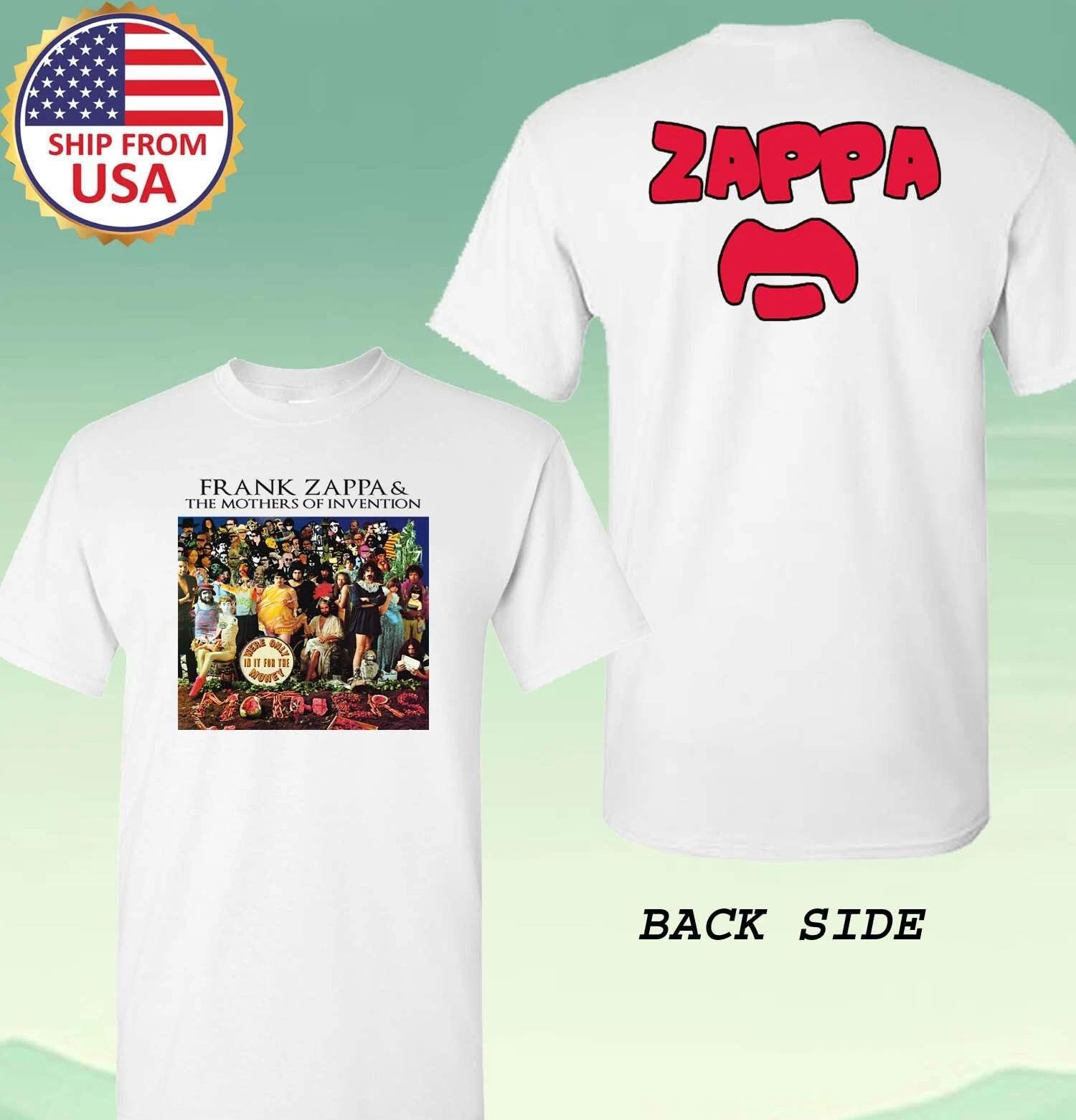 FRANK ZAPPA AND THE MOTHERS OF INVENTION Men s White Size S-5XL 2XL