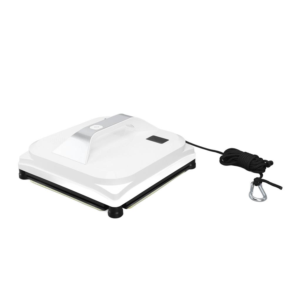 Window Cleaning Robot 2800pa Strong Suction Remote Control Smart Window Glass Cleaner for High Rise 100‑240V US Plug