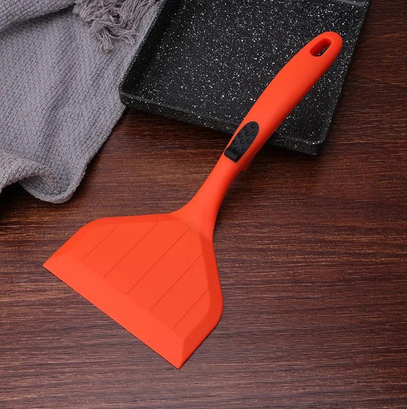 Silicone Turner Kitchen Gadgets Beef Egg Scraper Pizza Shovel Non-stick Frying Pan Food Lifters Cooking Utensils for Kitchen