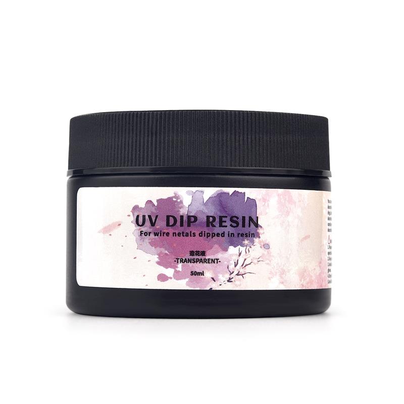 

УФ-клей DIP RESIN для цветов Прозрачный клей с высоким глянцем Ультрафиолетовое отверждение Изготовление хрустальных цветов Жидкое изготовление ювелирных изделий