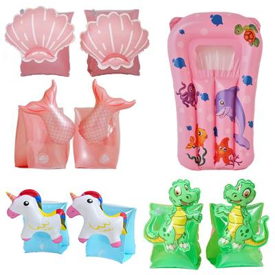 Rooxin Baby Kid Swim Arm Rings Inflatable Swimming Ring Tube Swim Floating Sleeve Swimming For Child Safety Swim Training