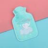 Explosion-Proof Portable Hot Water Bottle – Cartoon Design, Reusable Hand Warmer for Winter