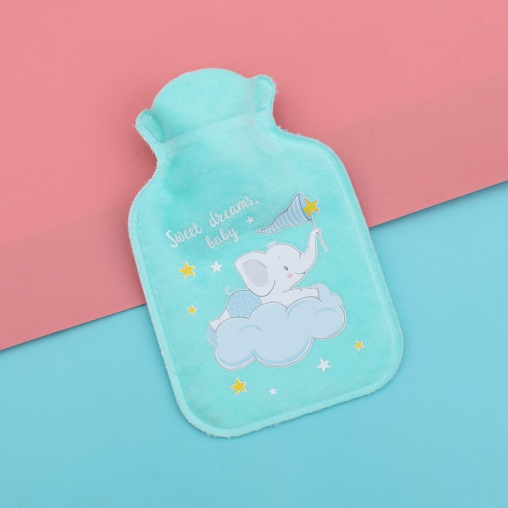 Explosion-Proof Portable Hot Water Bottle – Cartoon Design, Reusable Hand Warmer for Winter