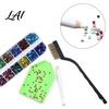 Professional Hotfix Rhinestone Applicator Kit with 7 Tips Hot Fix Setter Flatback Wand Tool for DIY Clothing Fabric Craft Projects Shoes Bags Easy