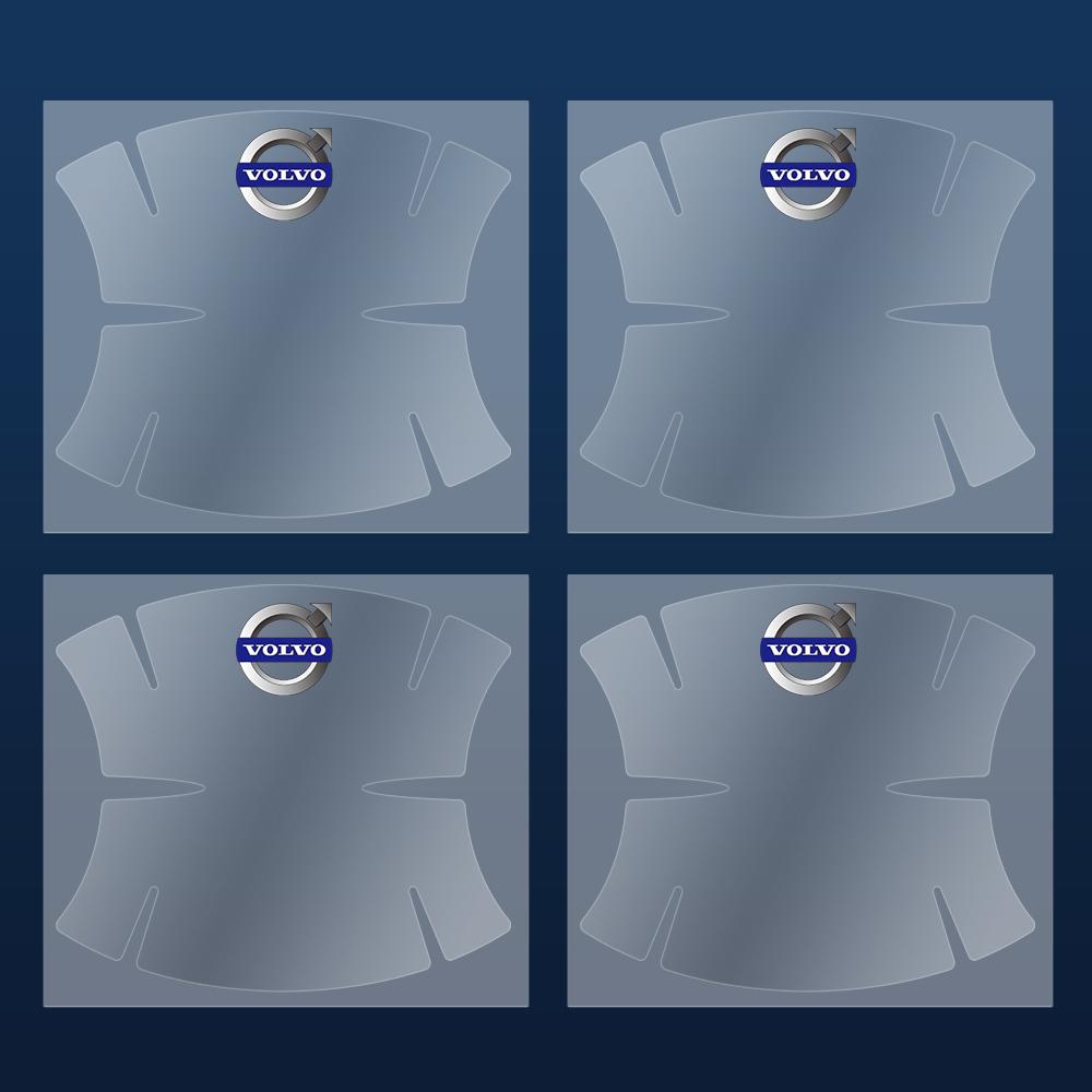 4/8 Stück Auto Türgriff Schalen Schutz Aufkleber Auto Emblem Kratzschutz Folie Für Volvo RDesign XC60 XC90 V40 S60 V50 V70 V60 S40