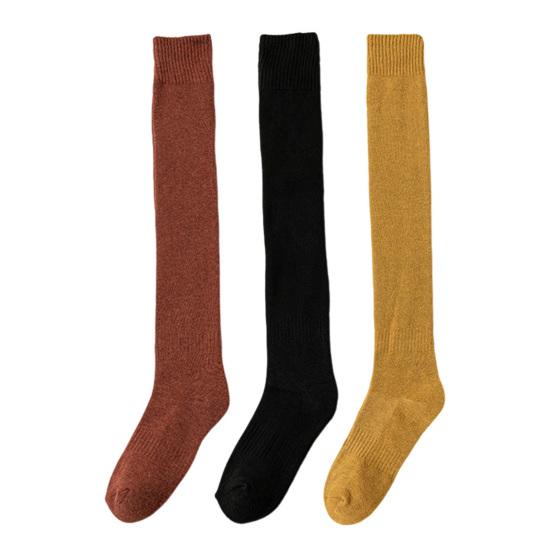 Women Extra Long Thigh High Socks Winter Warm Over Knee High Stockings Thick Thermal Knit Leg Warmers