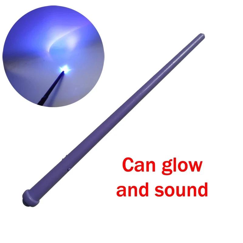 Wizarding Stick Magic Wand Glowing Vocal Plastic Party Favors Halloween Festival Gathering Stage Cosplay Play Props Gifts TMZ