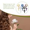 Fake Earring To Lightweight Appearance Studs Magnetic Chic Easy Styles Waterproof Various Cross Wear Distinctive Cute Nose