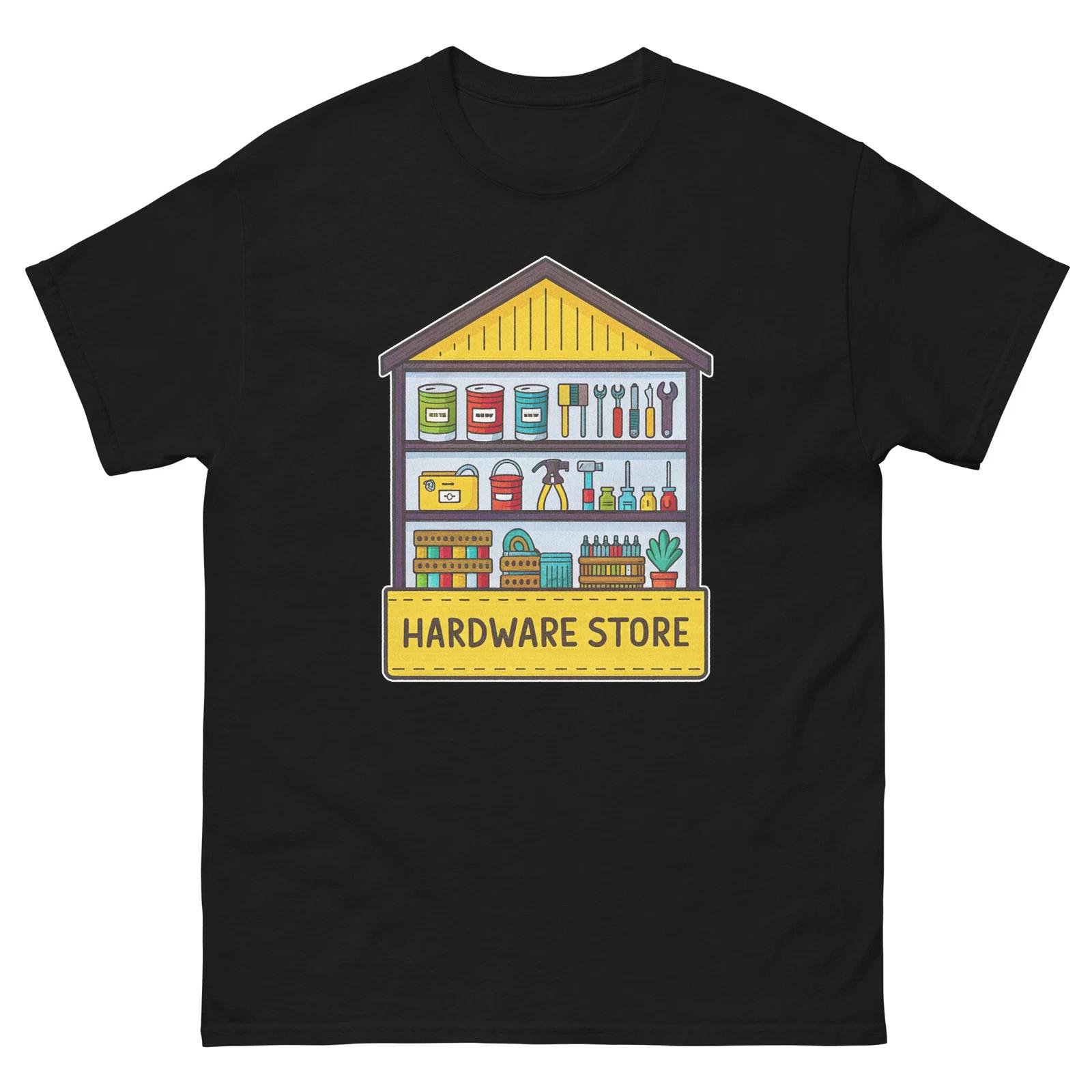 Hardware Store Everyday Location Building Place T-Shirt 2XL