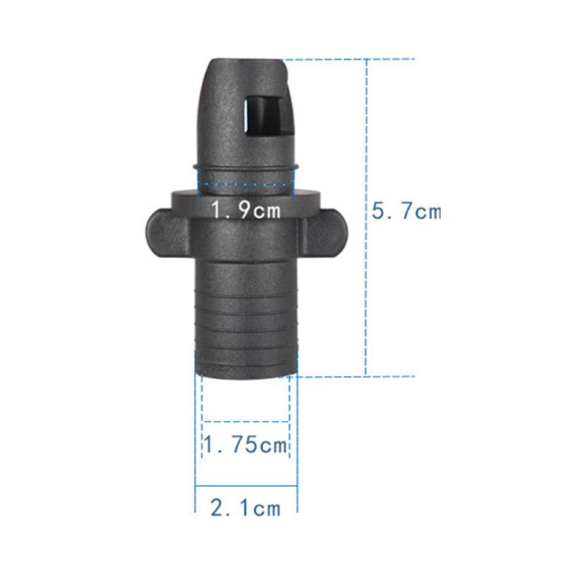 Foot Pump Kayak Inflatable Air Valve HR Hose Adapter Rowing Boats