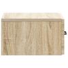Wall Mounted Side Table Sonoma Oak 59 X 34.5 X 17 Cm