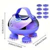4 Claws Cordless Scalp Massager Waterproof Cat Head Scratcher High Quality Head Massager