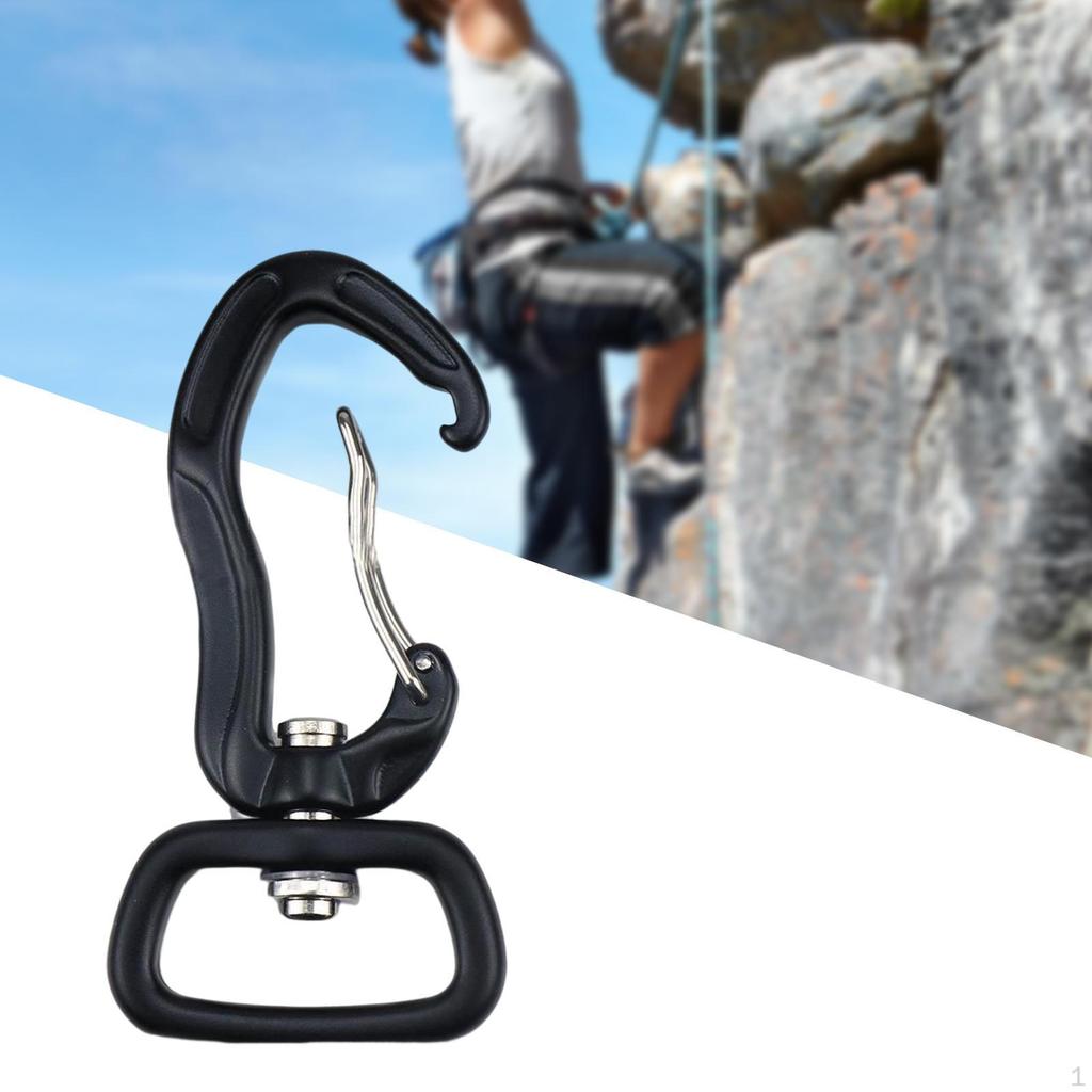 Swivel Carabiner Clip for Outdoor Gear and Activities