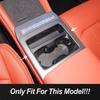 Car Styling Center Console Gear Shift Frame Decoration Cover Trim For BYD Tang 2025 Carbon Fiber Color Interior Accessories