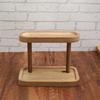 1PC Wooden Storage Shelf 2-Tiers Desktop Organizer Shelves Desk Display Rack Desktop Dressing Table Cosmetics Storage Rack Hot
