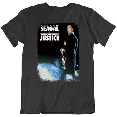 Steven Segal, Out For Justice, Action Army Gangster Movie Fan T Shirt Gift New