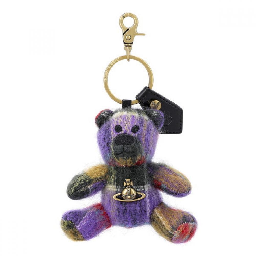 

Vivienne Westwood Luxury 82120005u W00zn J201 Teddy Bear Key Ring Single size