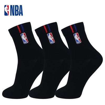 גרביים לגברים של NBA מרשת נושמת לריצה וכדורסל, באורך אמצע השוק