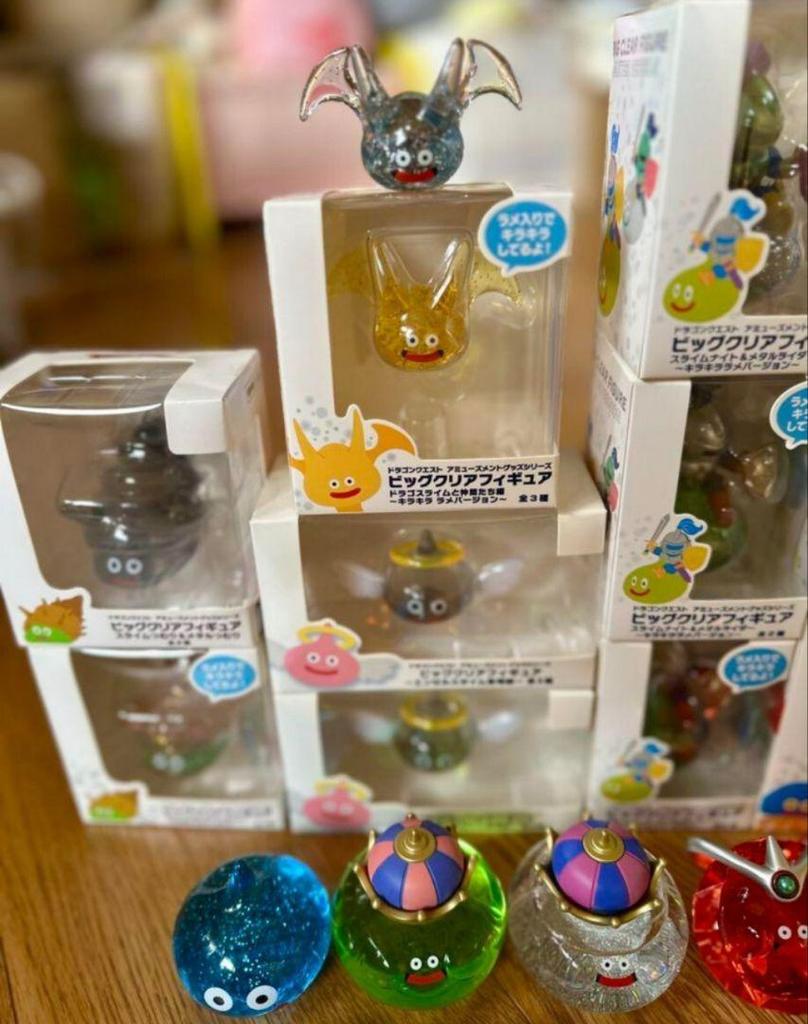 [USED] Dragon Quest Big Clear Figure Dragon Quest Figure Slime