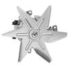 Drying Oven Fan Motor Aluminum 6 Blades Fan Motor Replacement Part for Constant Temperature Oven